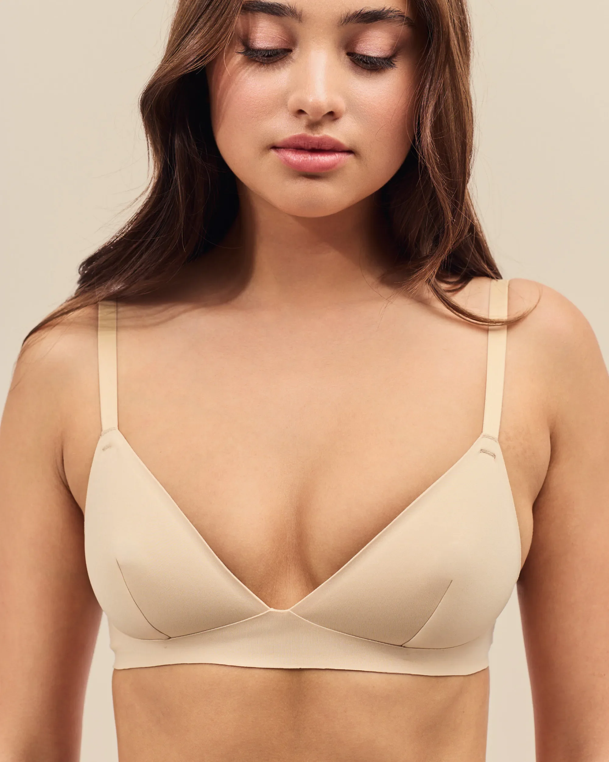 Brassière Triangle - Light Beige - Image 2