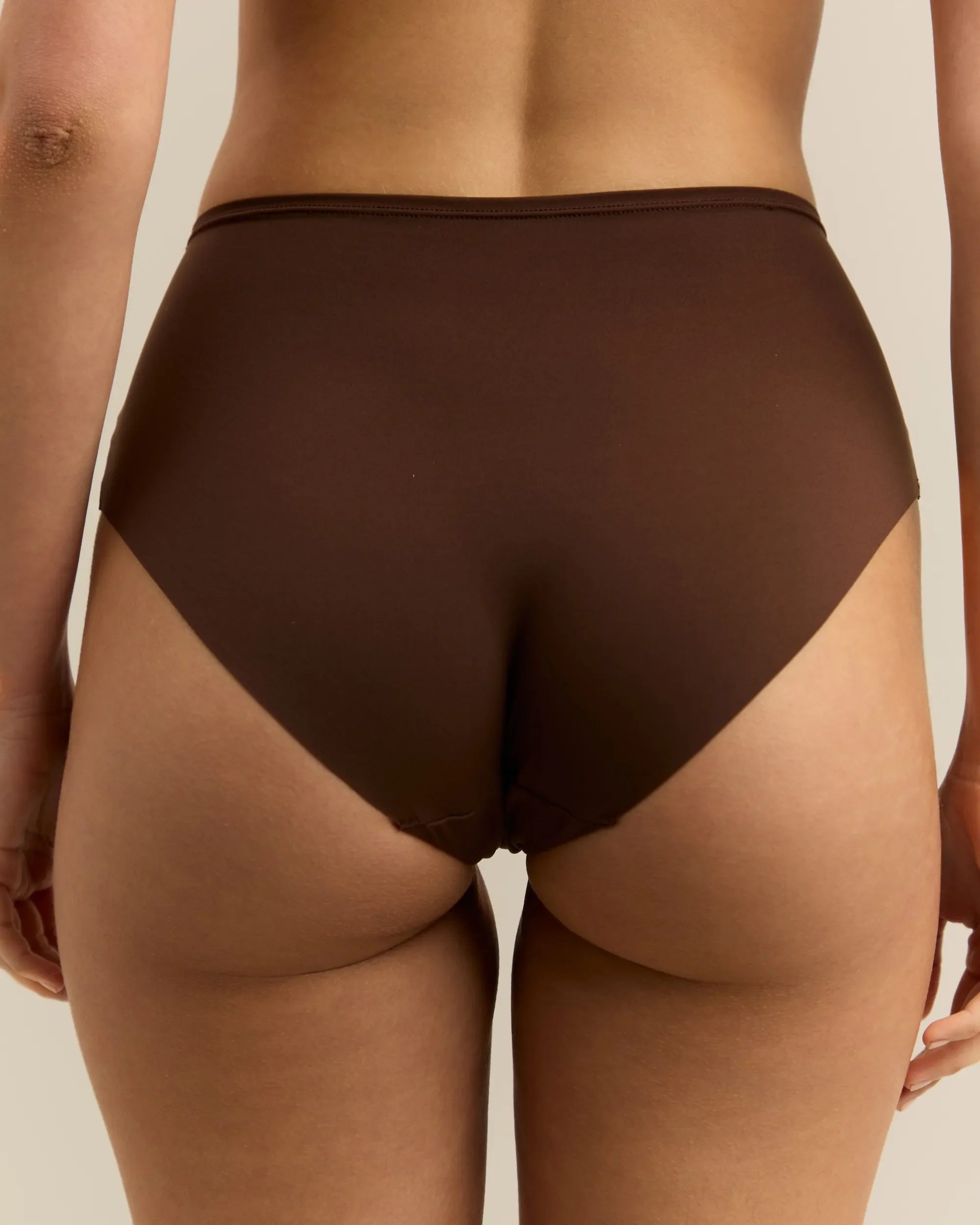 Culotte Taille Haute Invisible - Espresso - Image 2