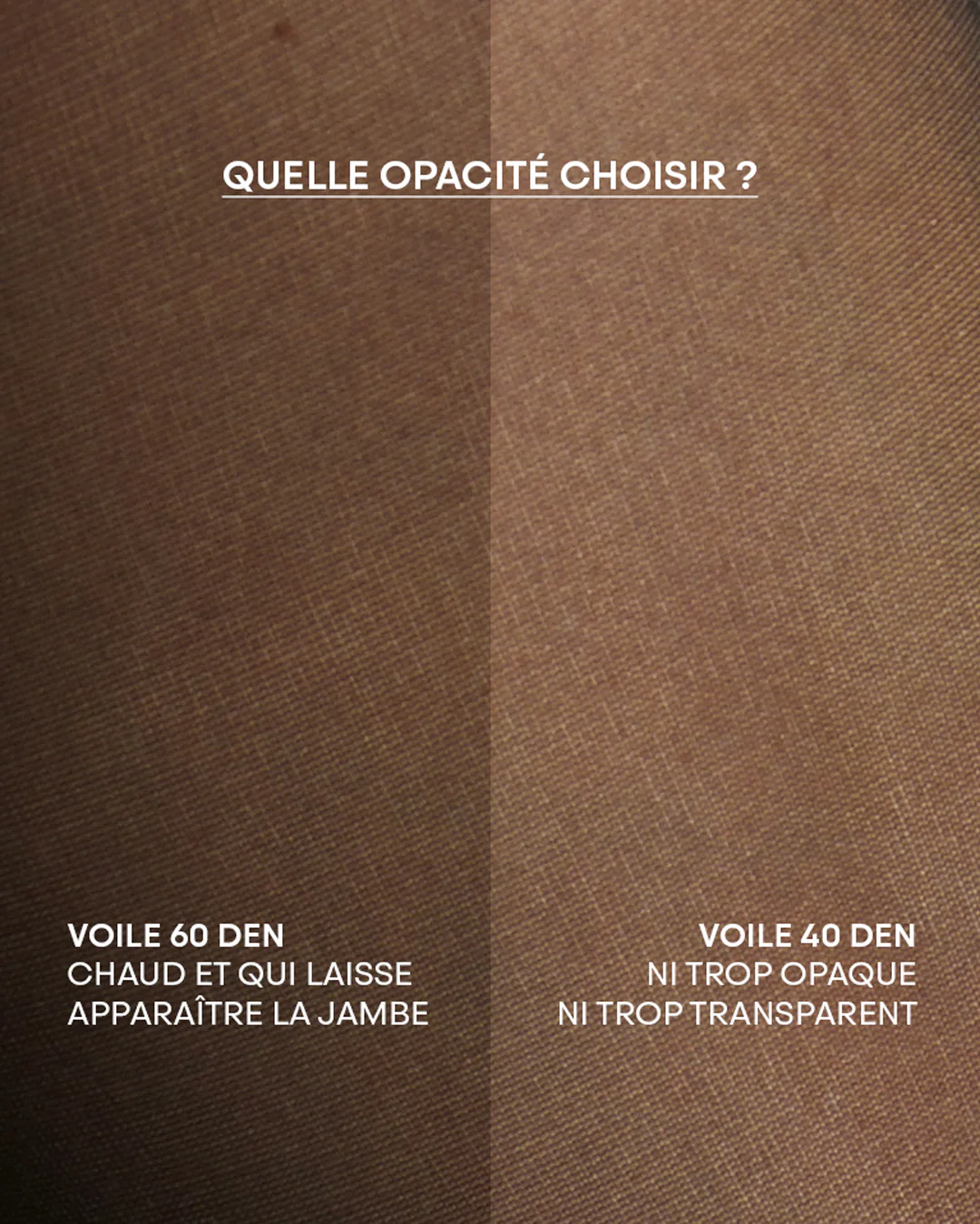 Le Collant Parfait - Sans Couture - Dark 40D - Image 6